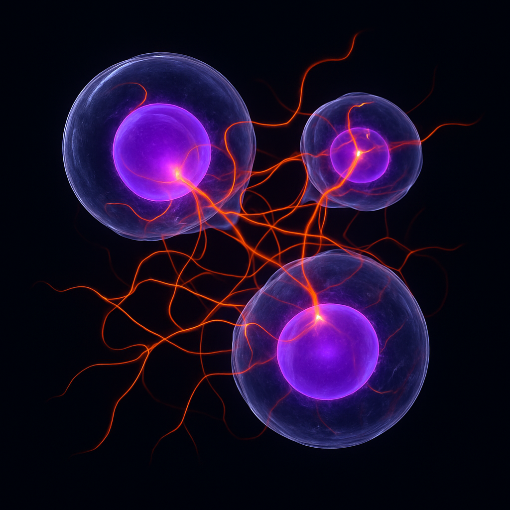 Synthetic cell molecular simulation structure